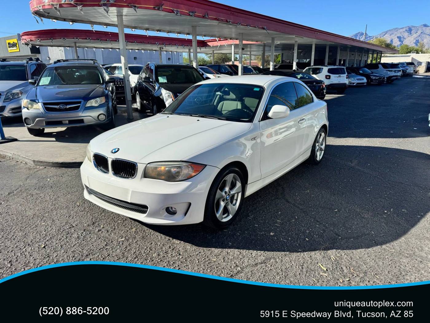 2013 BMW 1 Series 128i — Coupe — 122,480 mi — Tuscon, AZ