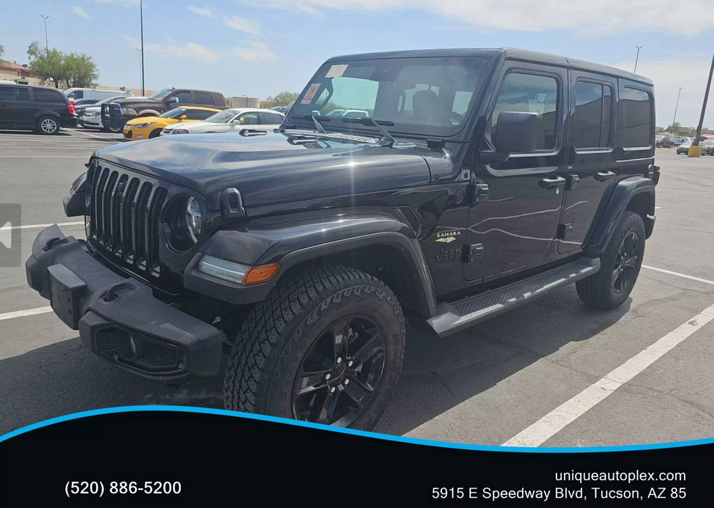 2021 Jeep Wrangler Sahara Altitude — SUV — 38,466 mi — Tuscon, AZ