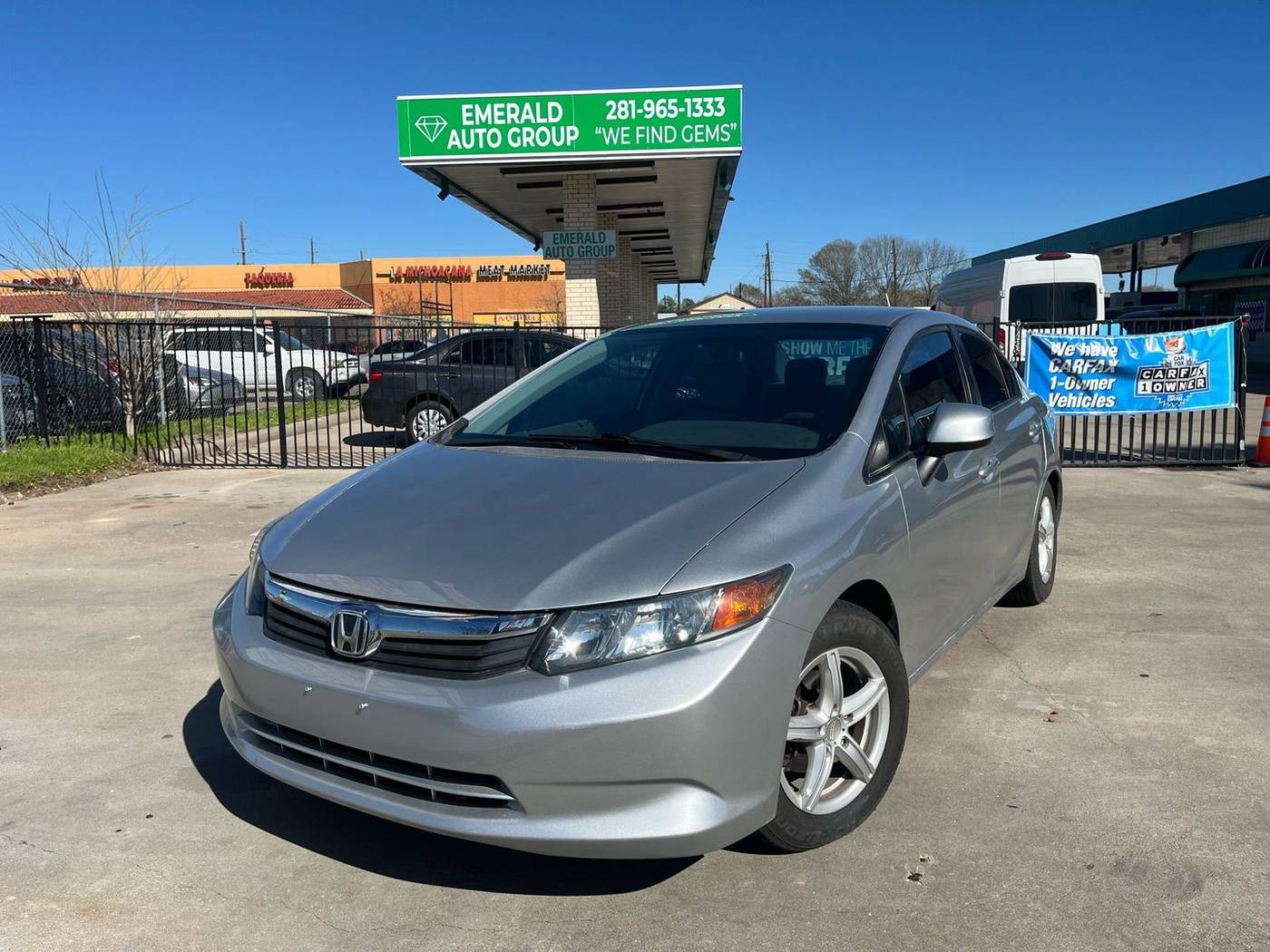 2012 Honda Civic LX — Sedan — 132,148 mi — Houston, TX