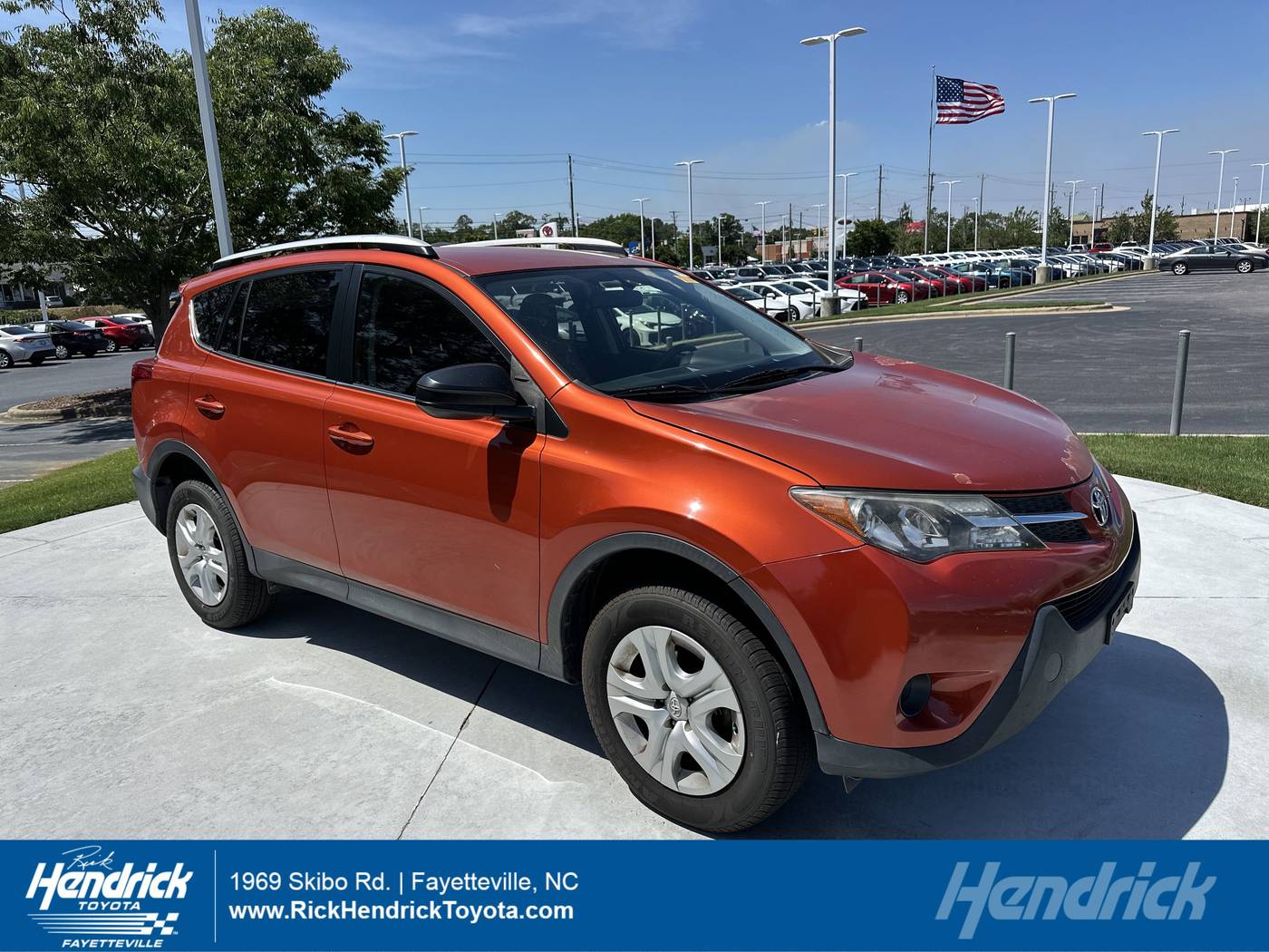 2015 Toyota RAV4 LE — SUV — 74,041 mi — Fayetteville, NC