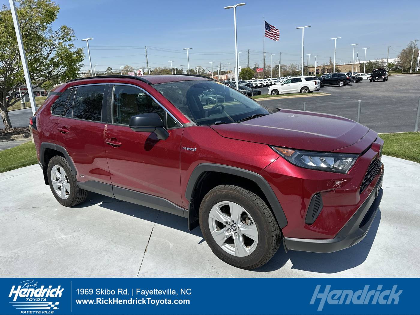 2019 Toyota RAV4 Hybrid LE — SUV — 98,042 mi — Fayetteville, NC