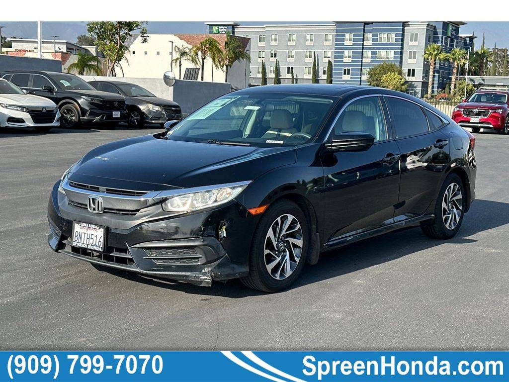 2016 Honda Civic EX — Sedan — 89,380 mi — Loma Linda, CA