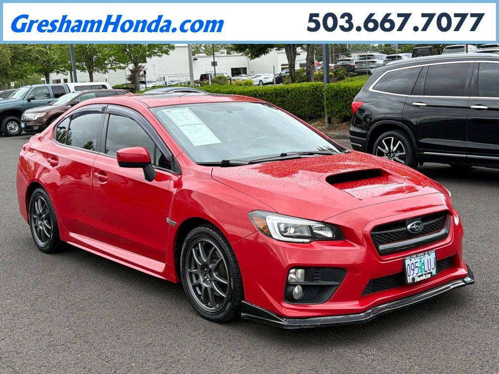 2015 Subaru WRX Limited