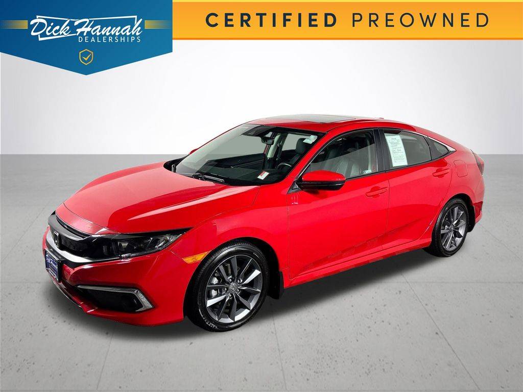 2021 Honda Civic EX-L — Sedan — 16,983 mi — Vancouver, WA