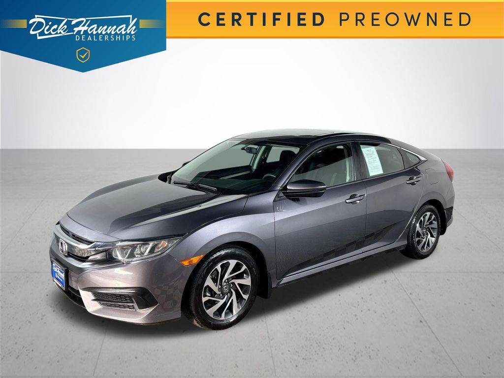 2016 Honda Civic EX — Sedan — 75,264 mi — Vancouver, WA