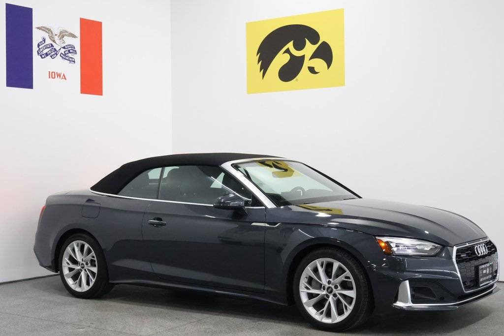 2022 Audi A5 Premium — Convertible — 22,655 mi — Iowa City, IA