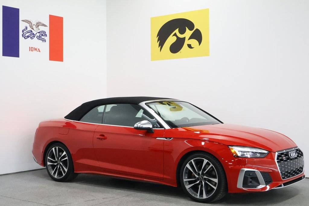 2023 Audi S5 Prestige — Convertible — 17,172 mi — Iowa City, IA