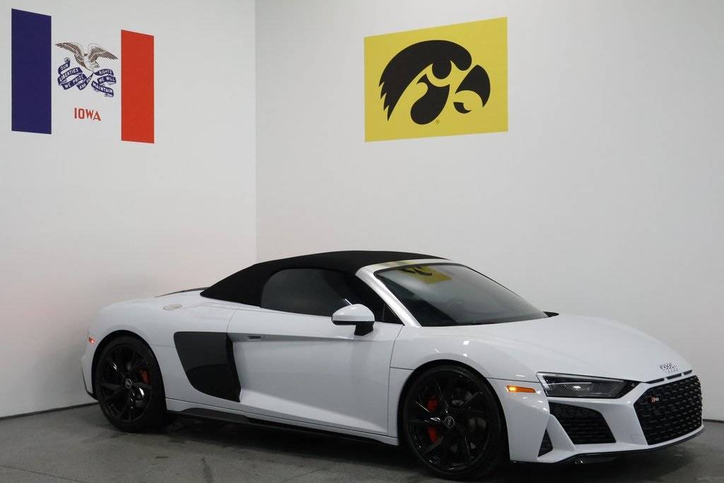 2021 Audi R8 V10 — Convertible — 17,496 mi — Iowa City, IA