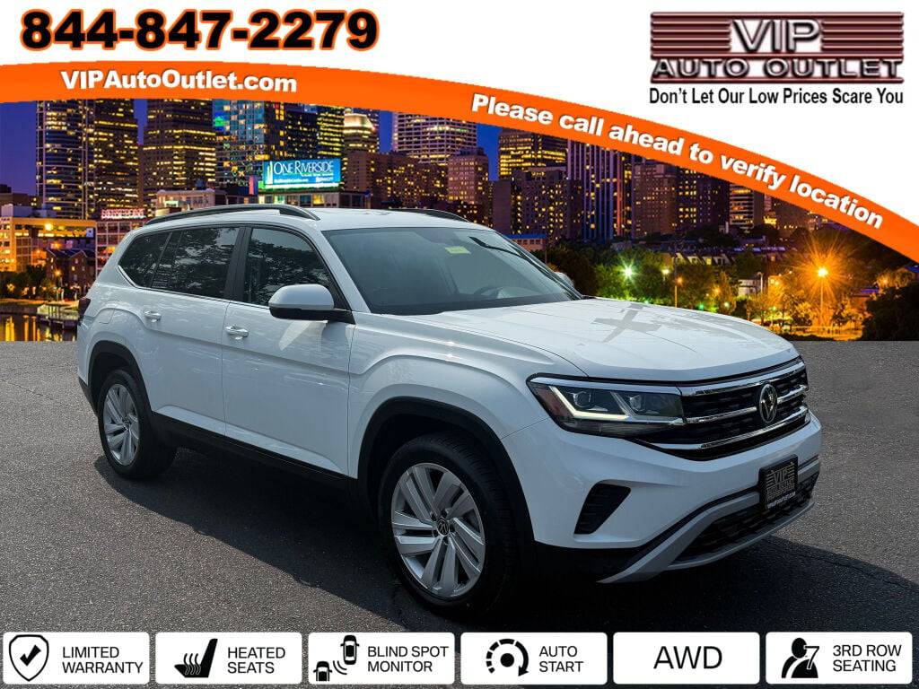 2021 Volkswagen Atlas SE with Technology — SUV — 68,919 mi — Maple Shade, NJ
