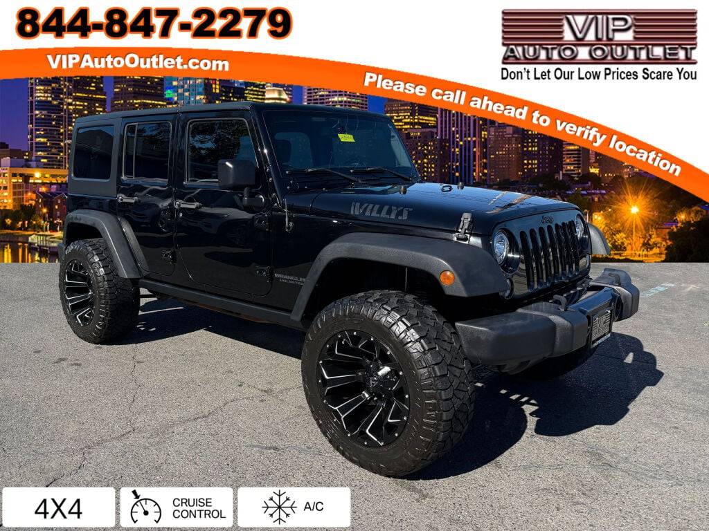 2017 Jeep Wrangler Willys Wheeler — SUV — 76,292 mi — Maple Shade, NJ