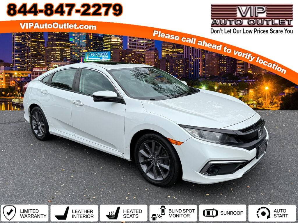 2020 Honda Civic EX-L — Sedan — 77,373 mi — Maple Shade, NJ
