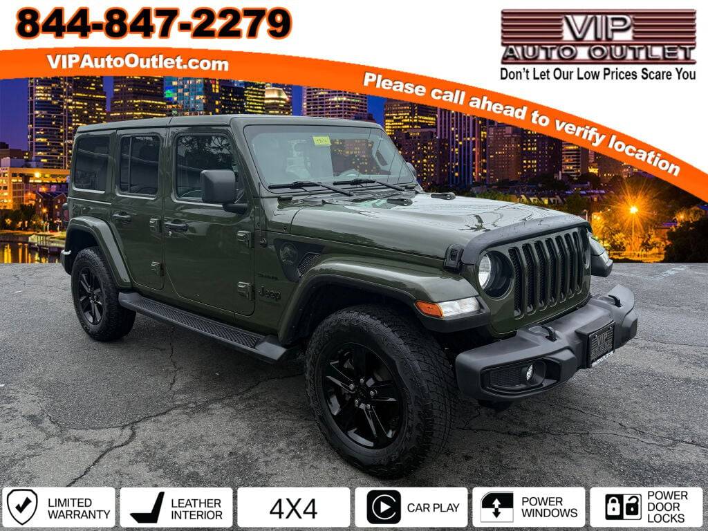 2021 Jeep Wrangler Sahara Altitude — SUV — 21,663 mi — Maple Shade, NJ