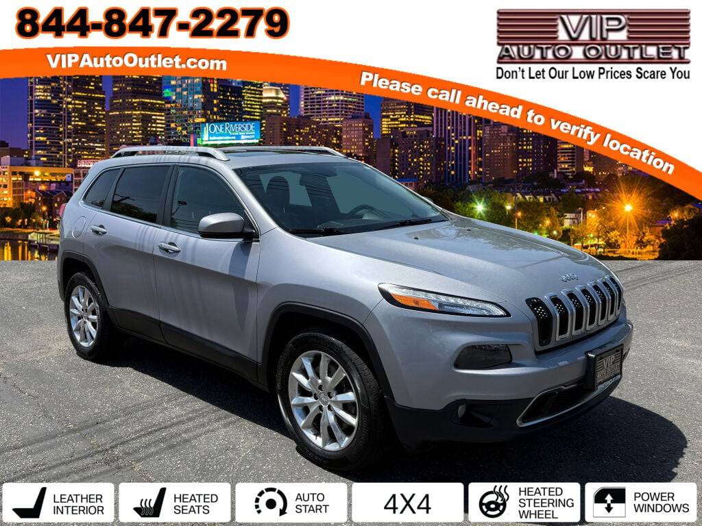 2015 Jeep Cherokee Limited — SUV — 128,665 mi — Maple Shade, NJ