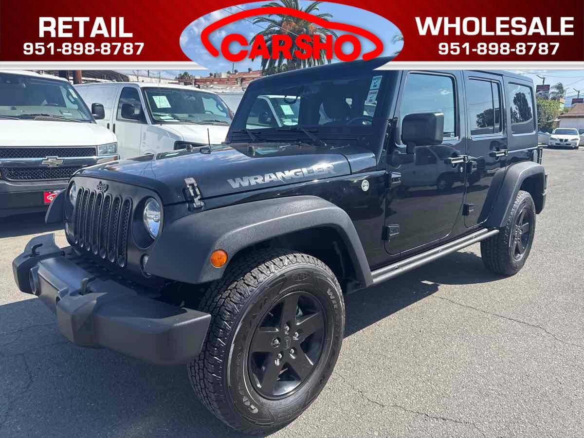 2016 Jeep Wrangler Black Bear — SUV — 93,167 mi — Corona, CA
