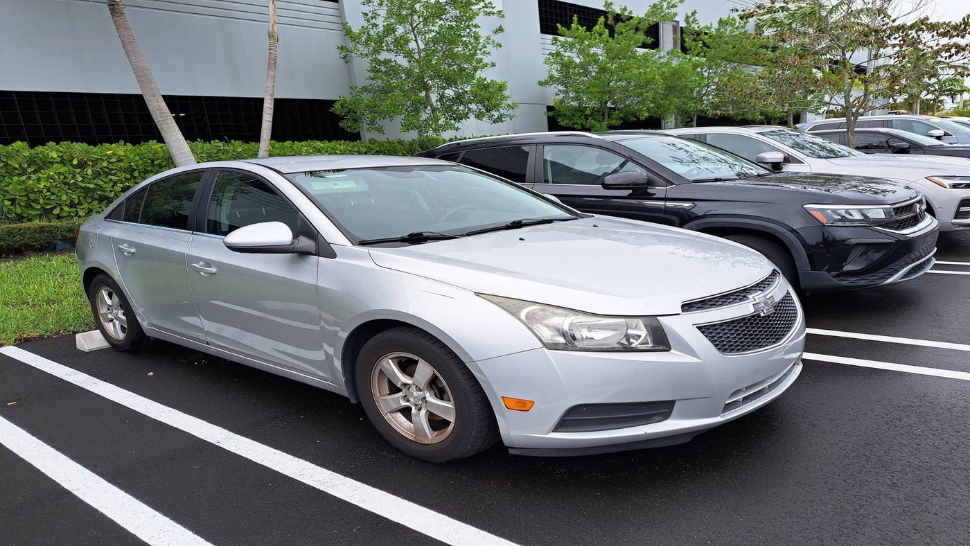 2014 Chevrolet Cruze 1LT — Sedan — 117,369 mi — Delray Beach, FL