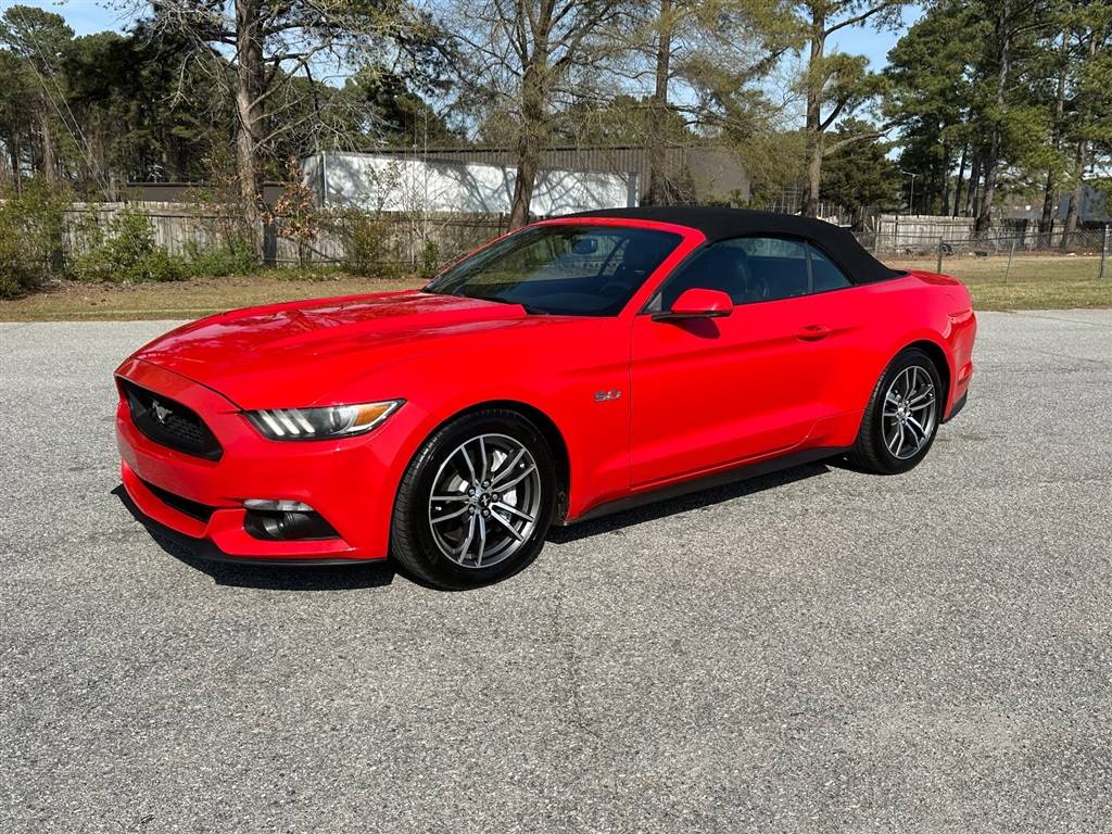 2017 Ford Mustang GT Premium — Convertible — 124,660 mi — Smithfield, NC