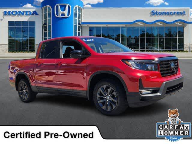 2023 Honda Ridgeline Sport — Pickup Truck — 16,749 mi — Stonecrest, GA