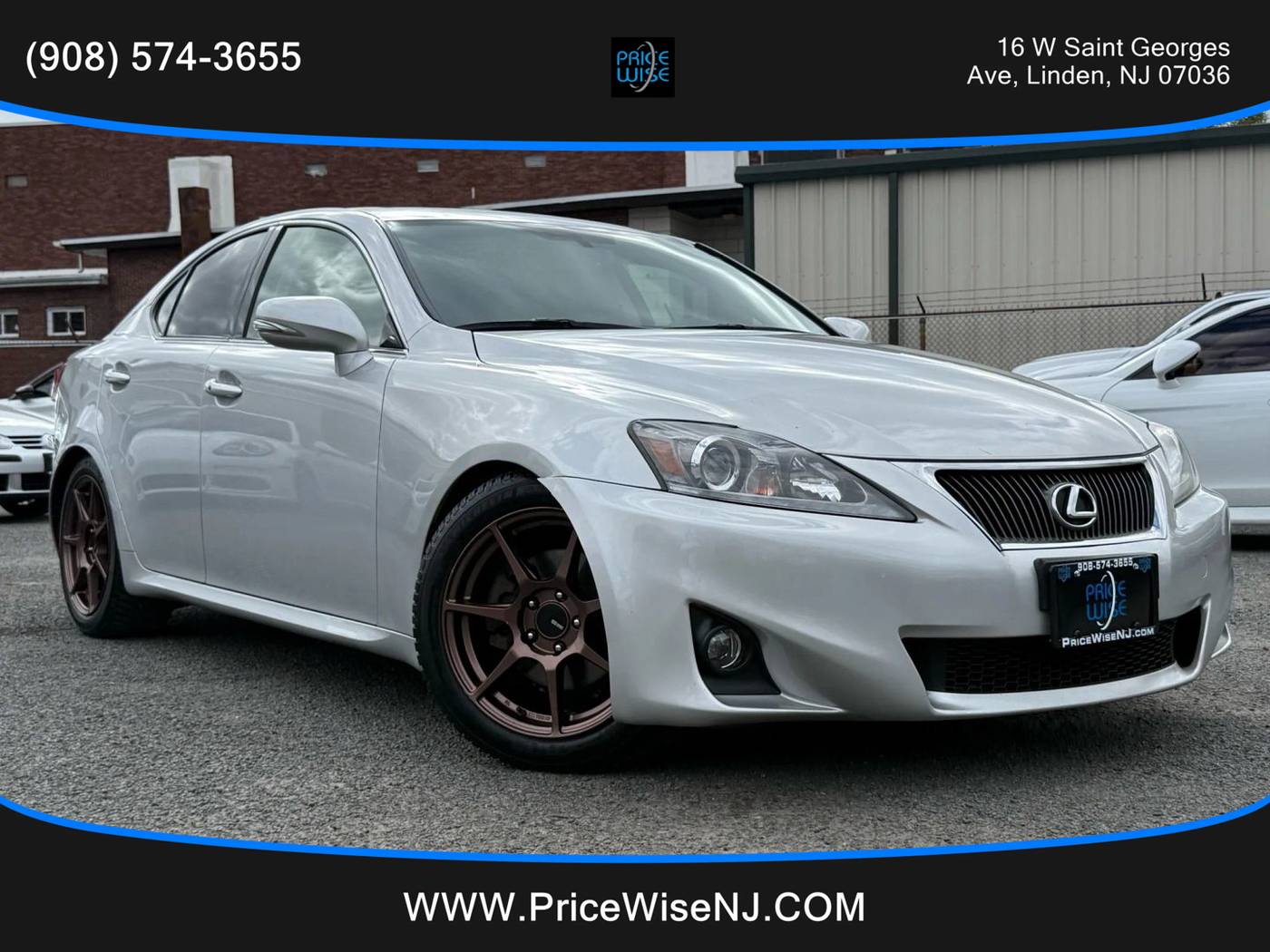 2012 Lexus IS IS 250 — Sedan — 180,585 mi — Linden, NJ