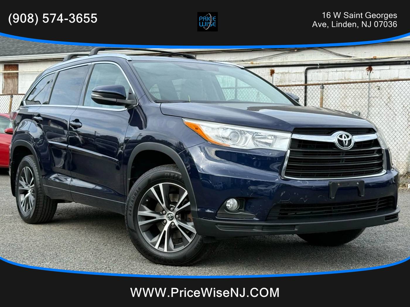 2016 Toyota Highlander XLE — SUV — 82,473 mi — Linden, NJ