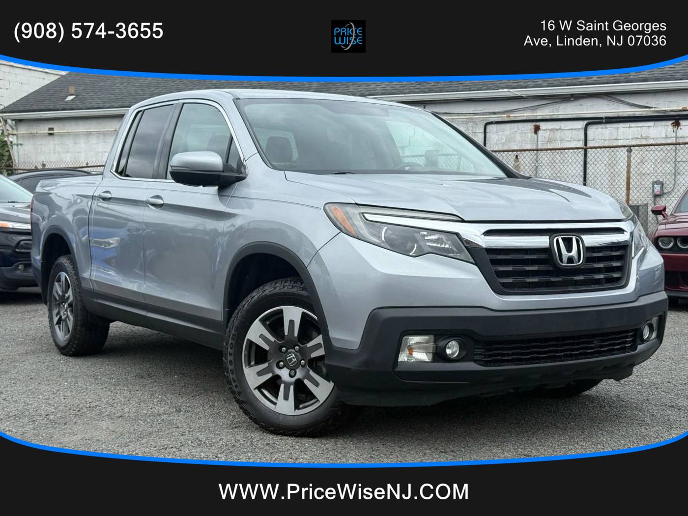 2017 Honda Ridgeline RTL — Pickup Truck — 85,729 mi — Linden, NJ