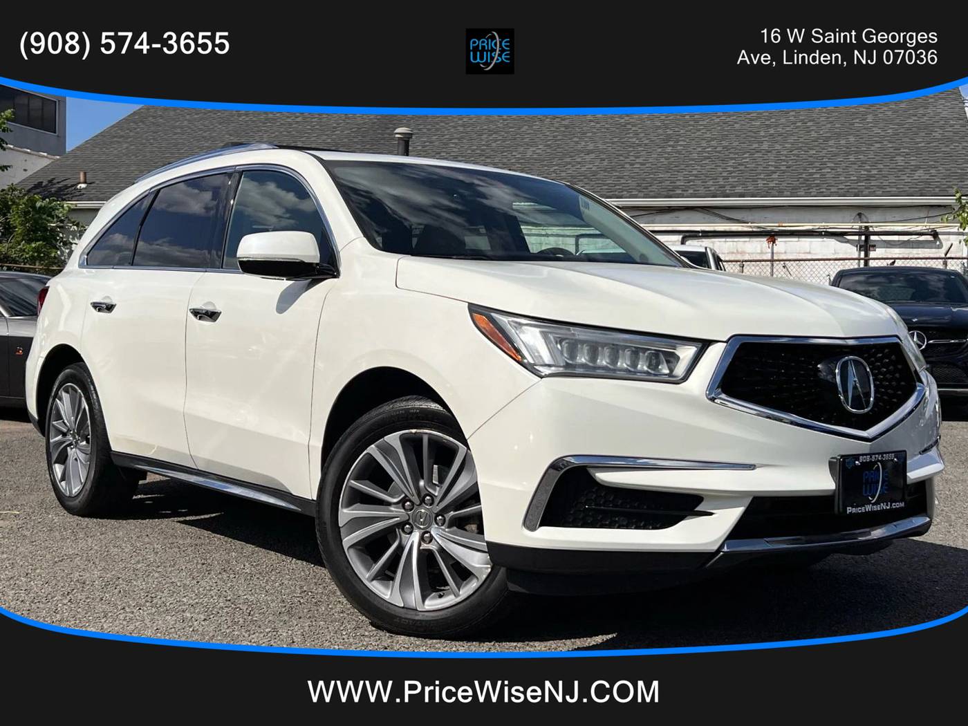 2017 Acura MDX Technology Package — SUV — 77,335 mi — Linden, NJ