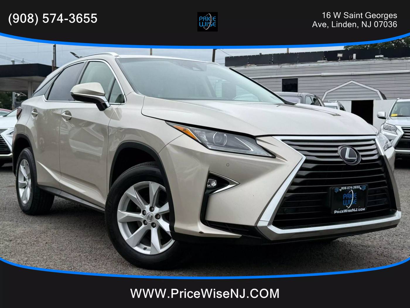 2017 Lexus RX RX 350 F Sport — SUV — 159,872 mi — Linden, NJ