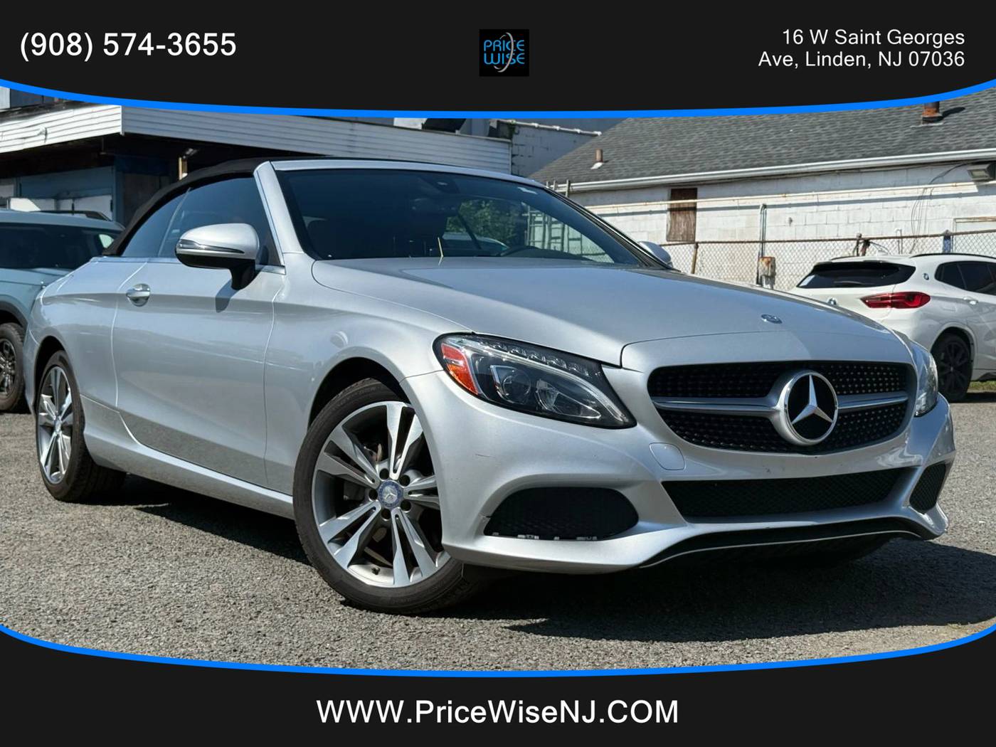 2017 Mercedes-Benz C-Class C 300 — Convertible — 58,685 mi — Linden, NJ