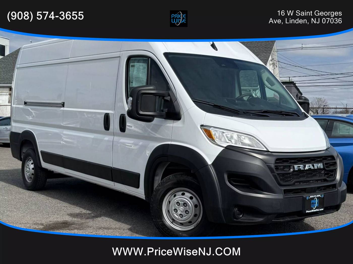 2023 Ram ProMaster Cargo Van 2500 — Cargo Van — 60,429 mi — Linden, NJ
