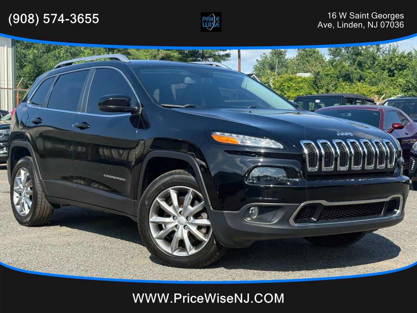 2018 Jeep Cherokee Limited — SUV — 94,758 mi — Linden, NJ