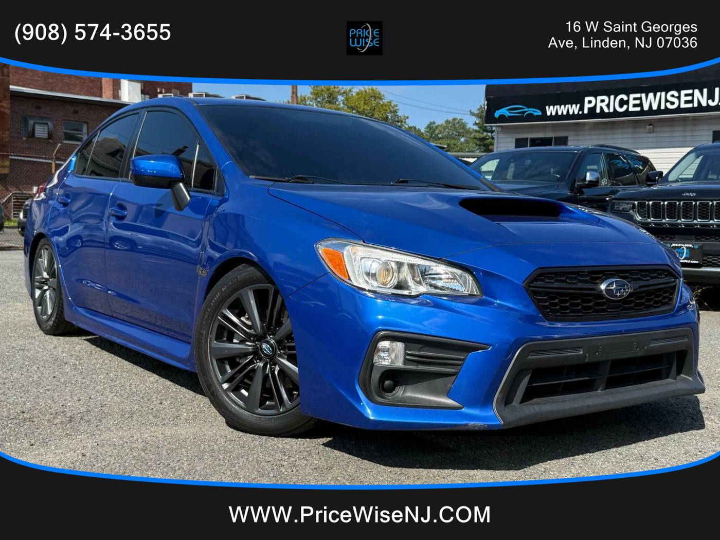 2018 Subaru WRX Base — Sedan — 37,966 mi — Linden, NJ