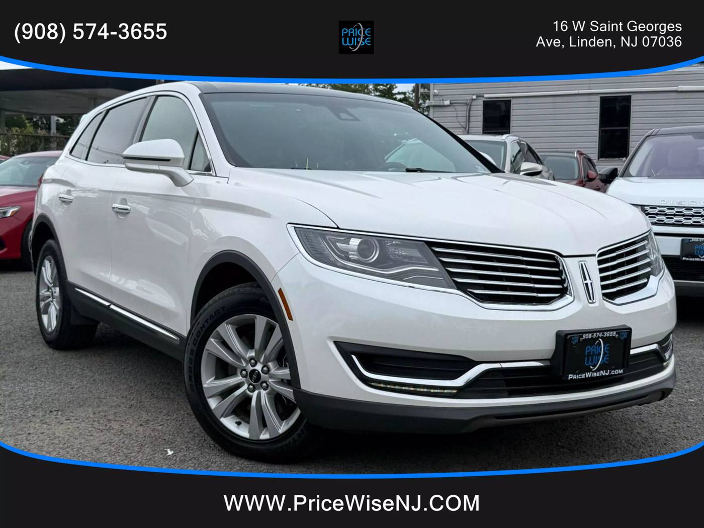 2017 Lincoln MKX Select — SUV — 129,533 mi — Linden, NJ