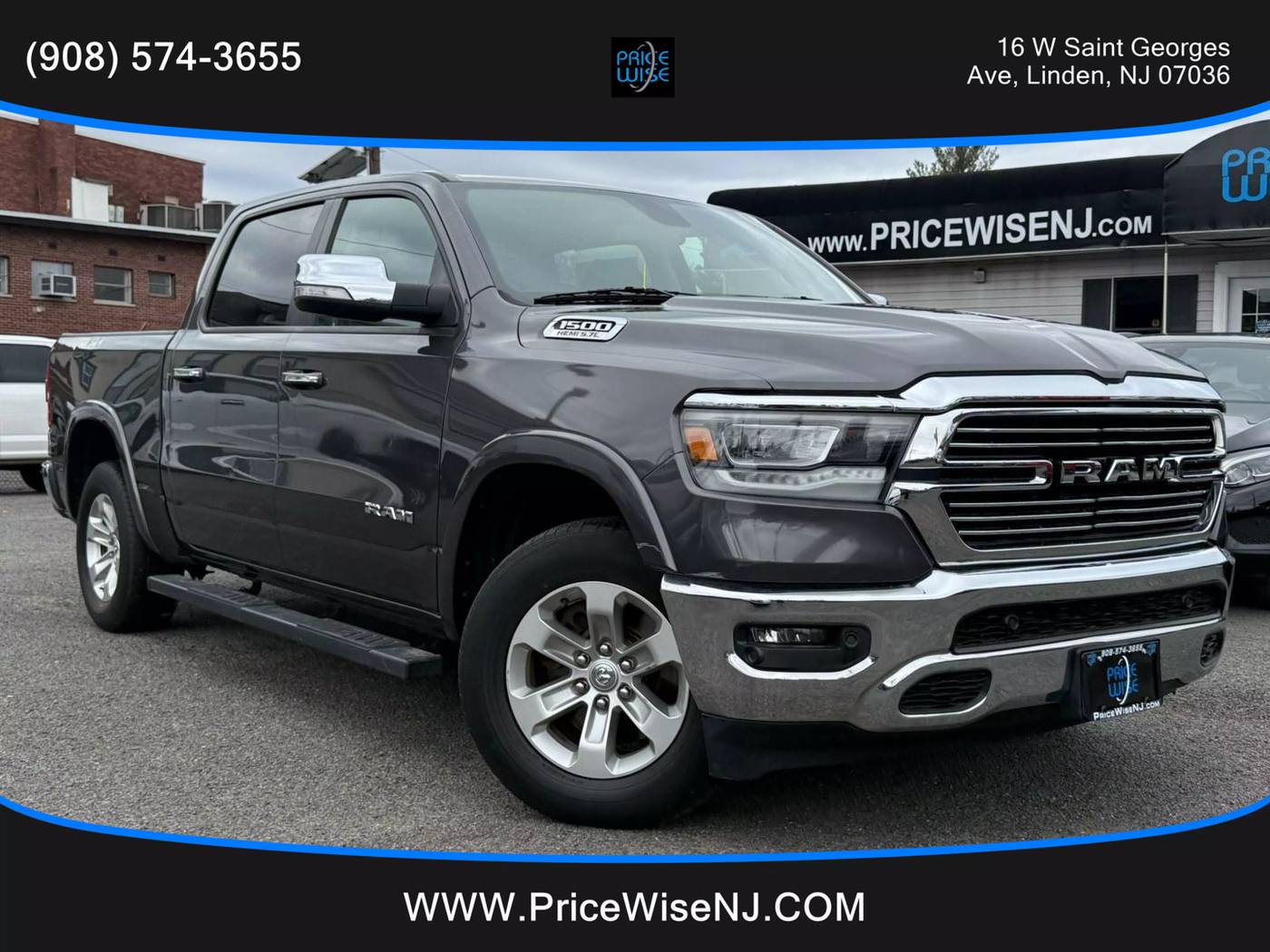 2020 Ram 1500 Laramie — Pickup Truck — 78,721 mi — Linden, NJ