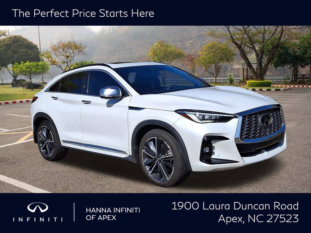 2023 INFINITI QX55 ESSENTIAL — SUV — 27,745 mi — Apex, NC