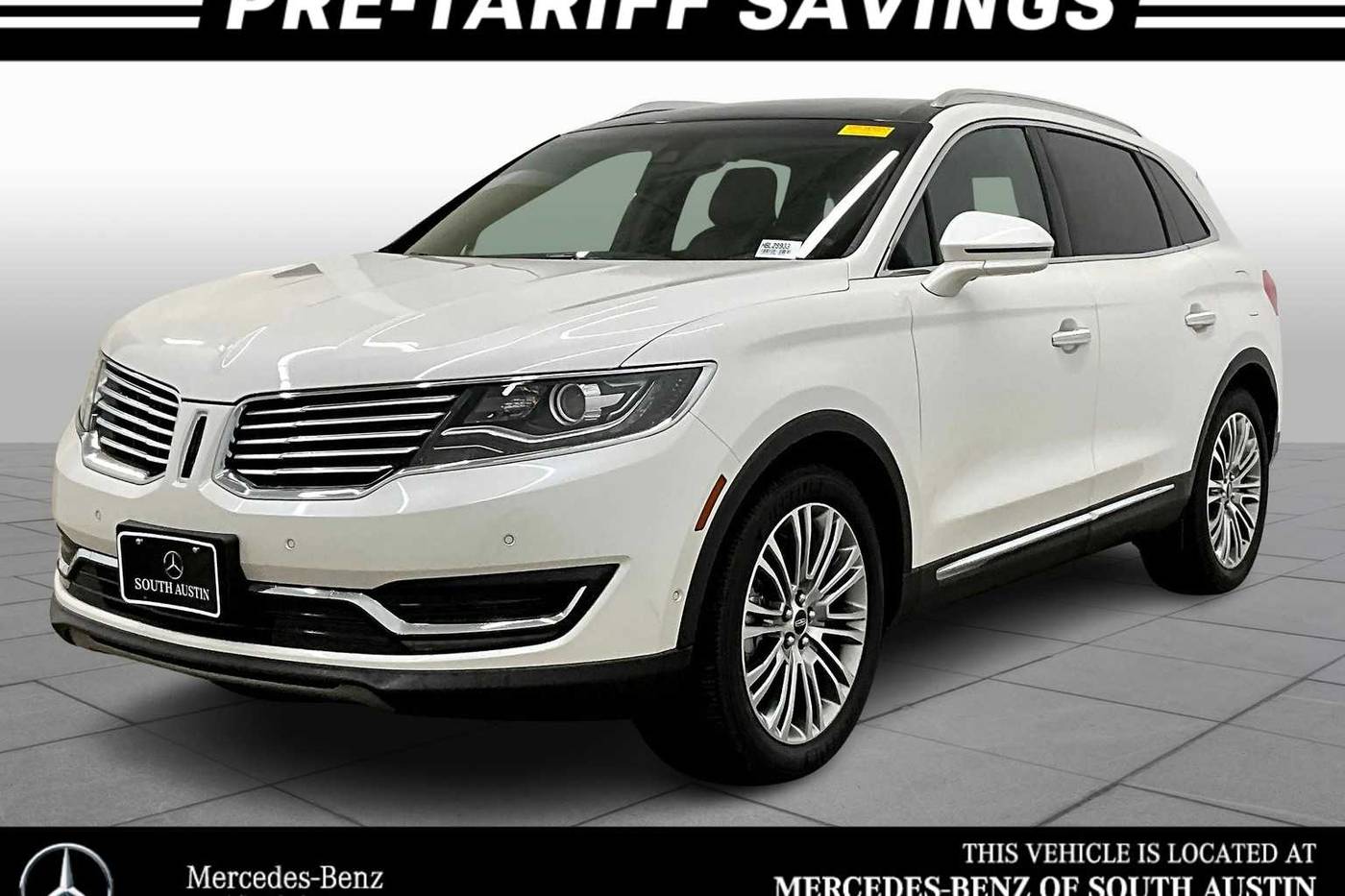 2017 Lincoln MKX Reserve — SUV — 25,328 mi — Austin, TX