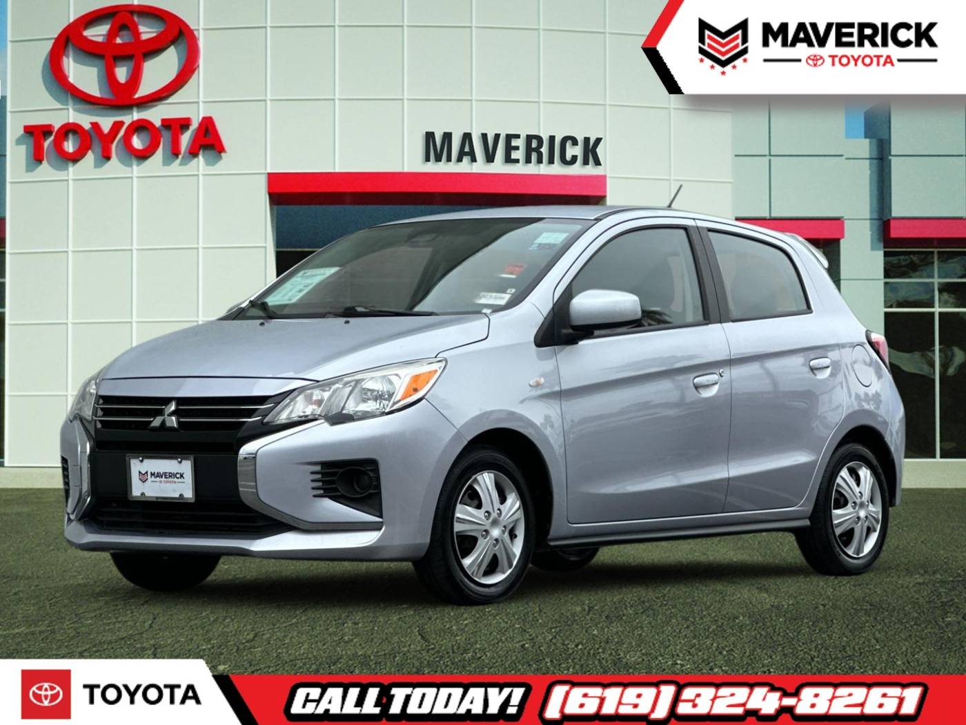 2021 Mitsubishi Mirage ES — Hatchback — 61,150 mi — Lemon Grove, CA