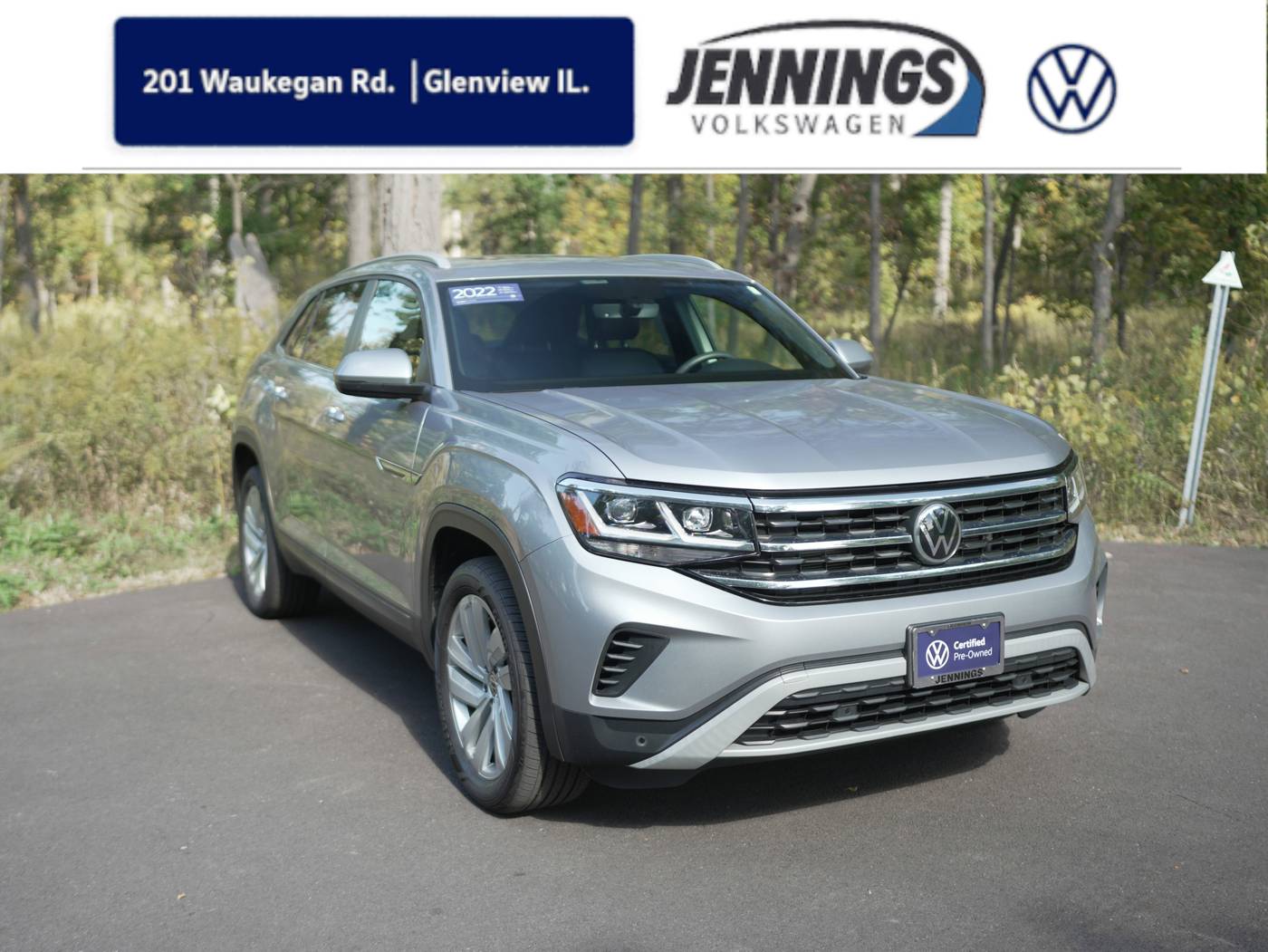 2022 Volkswagen Atlas Cross Sport SE with Technology — SUV — 30,152 mi — Glenview, IL