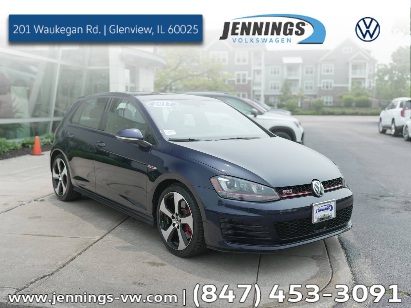 2017 Volkswagen Golf GTI Autobahn — Hatchback — 33,524 mi — Glenview, IL