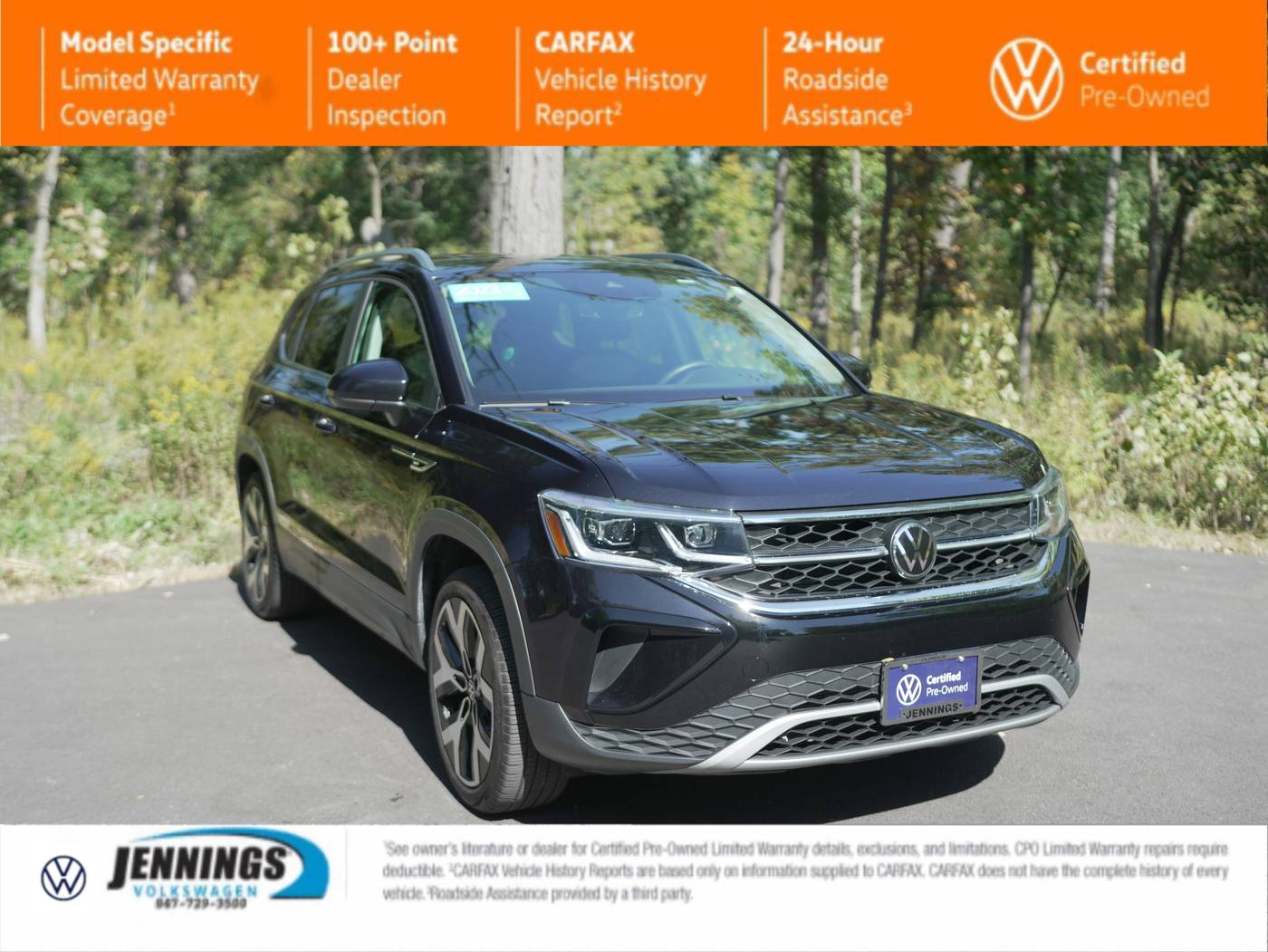 2023 Volkswagen Taos SEL — SUV — 24,624 mi — Glenview, IL