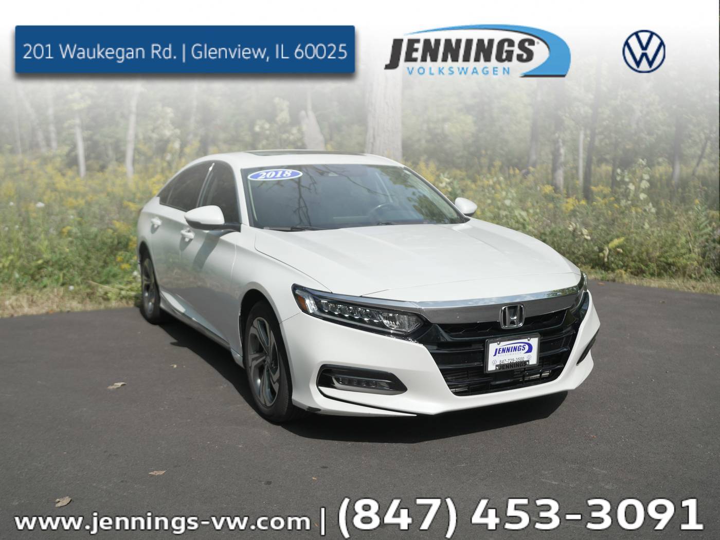 2018 Honda Accord EX-L — Sedan — 64,326 mi — Glenview, IL