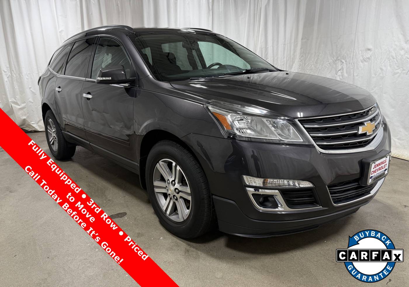 2016 Chevrolet Traverse LT — SUV — 19,657 mi — Glenview, IL
