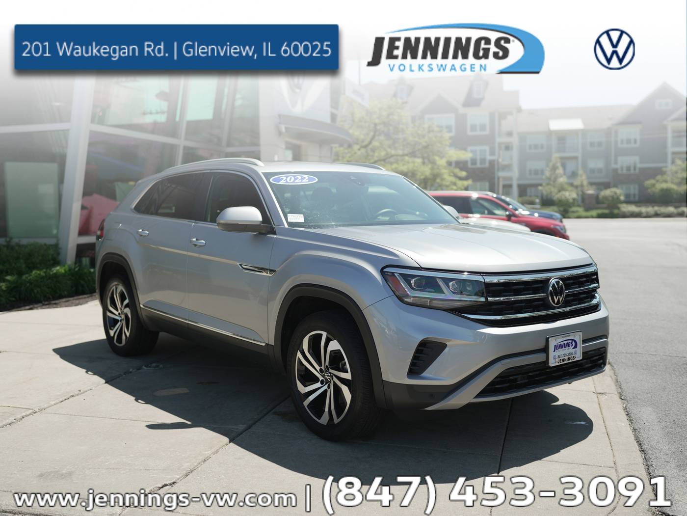 2022 Volkswagen Atlas Cross Sport SEL — SUV — 45,888 mi — Glenview, IL