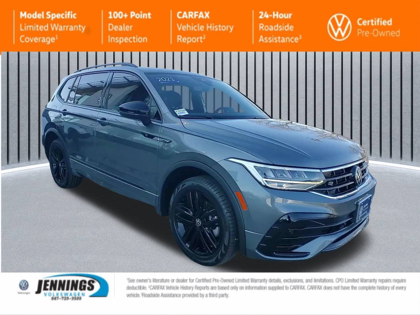 2022 Volkswagen Tiguan SE R-Line Black — SUV — 32,863 mi — Glenview, IL