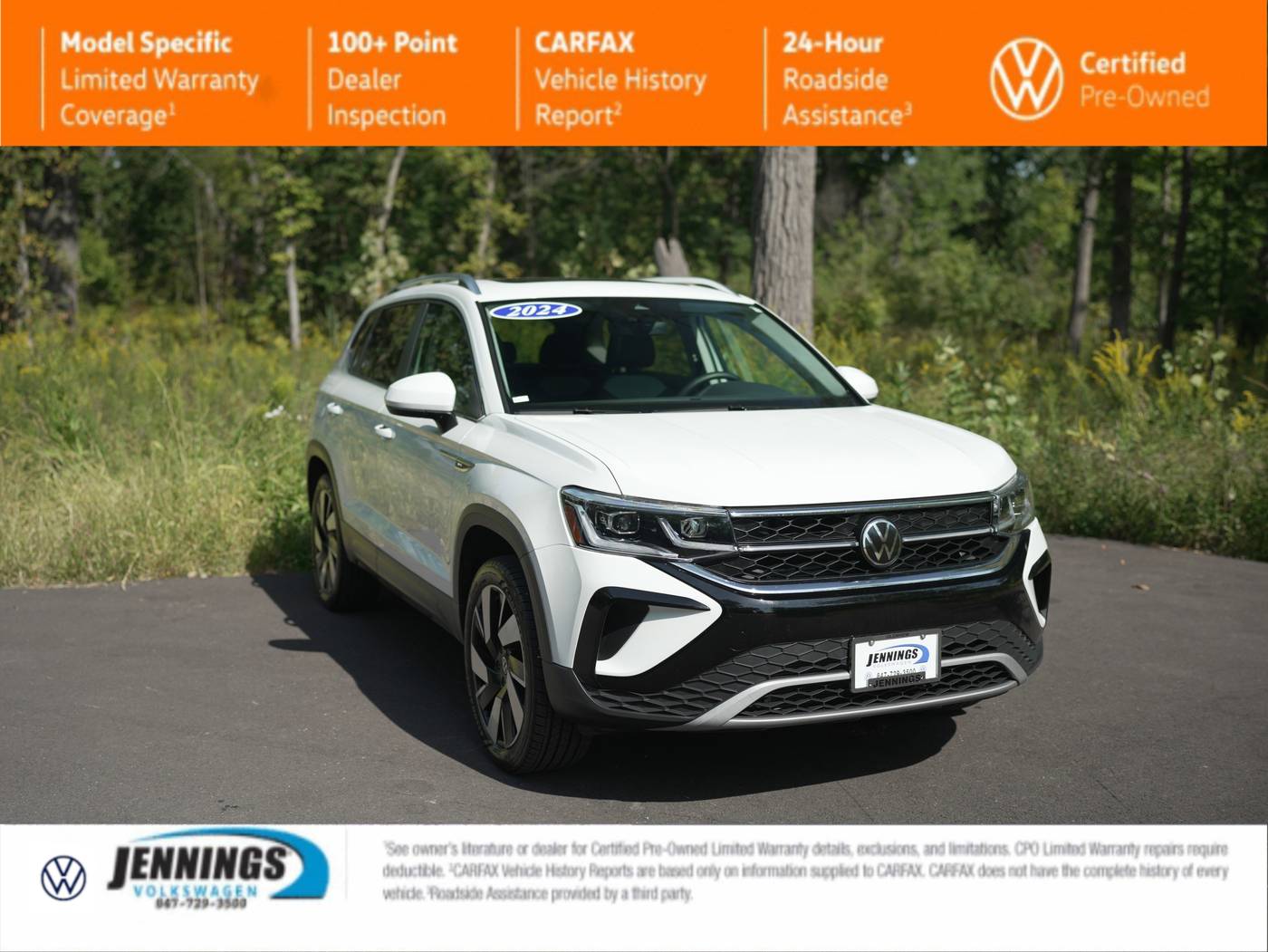 2024 Volkswagen Taos SEL — SUV — 9,913 mi — Glenview, IL