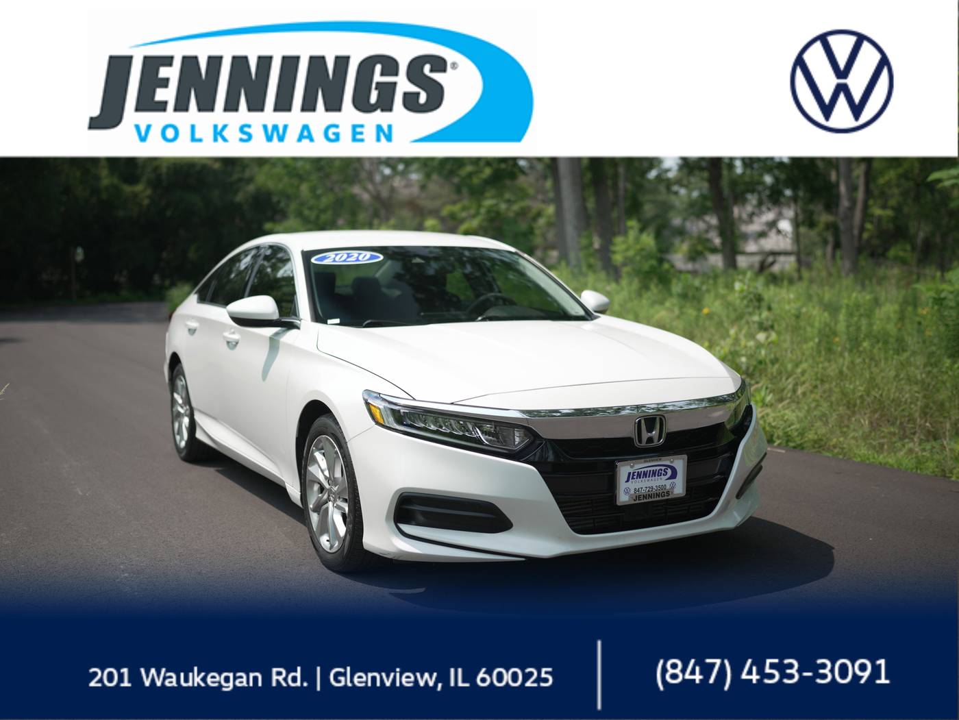 2020 Honda Accord LX — Sedan — 69,619 mi — Glenview, IL