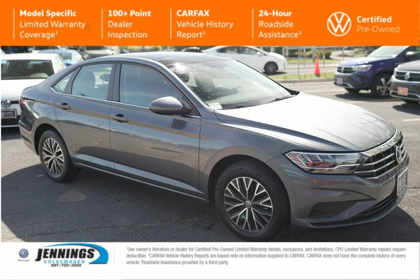 2021 Volkswagen Jetta SE — Sedan — 26,499 mi — Glenview, IL