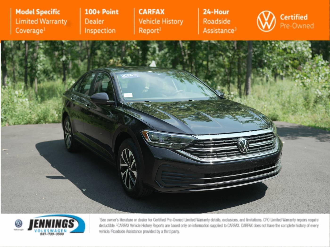 2024 Volkswagen Jetta S — Sedan — 15,080 mi — Glenview, IL