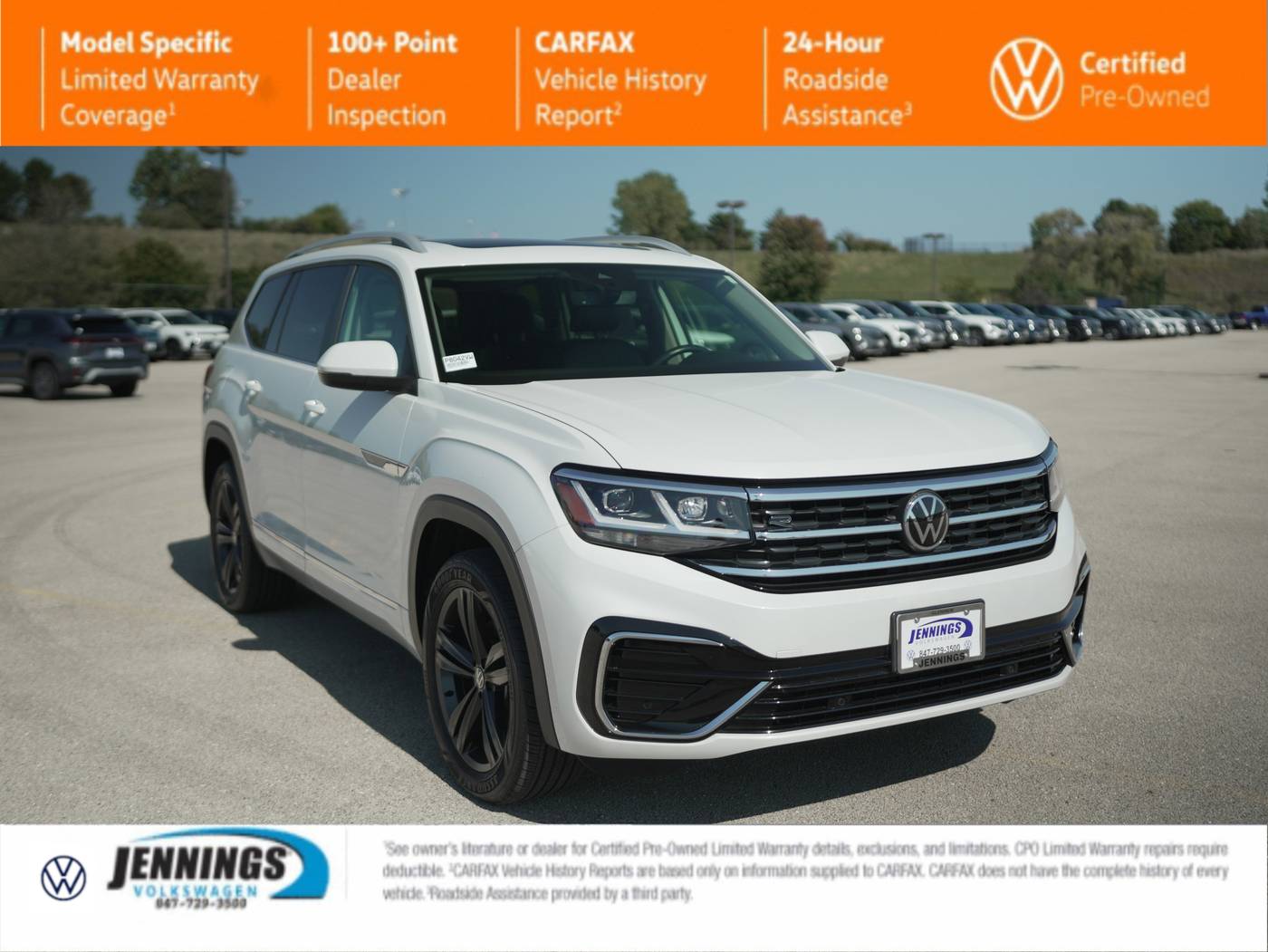 2022 Volkswagen Atlas SEL R-Line — SUV — 28,952 mi — Glenview, IL
