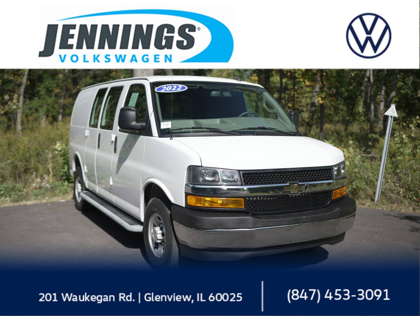 2022 Chevrolet Express Cargo Van Base — Cargo Van — 25,398 mi — Glenview, IL