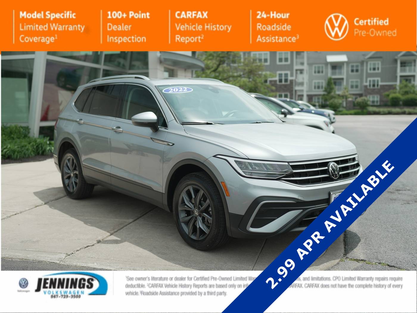 2022 Volkswagen Tiguan SE — SUV — 25,220 mi — Glenview, IL
