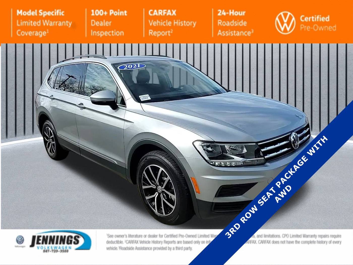 2021 Volkswagen Tiguan SE — SUV — 25,731 mi — Glenview, IL